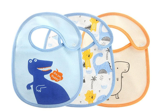 Waterproof Baby Bib 3-Pack