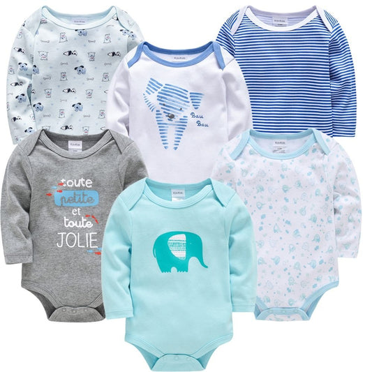 Long-Sleeve Onesie 3-Pack