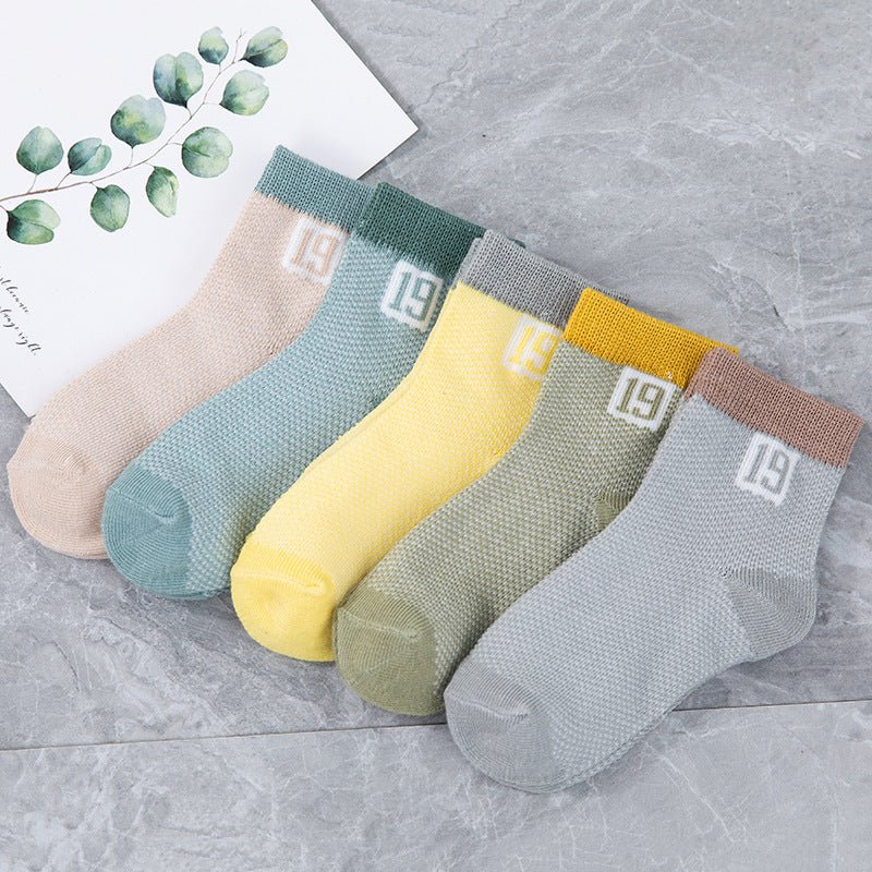 Mesh Baby Socks 5-Pack