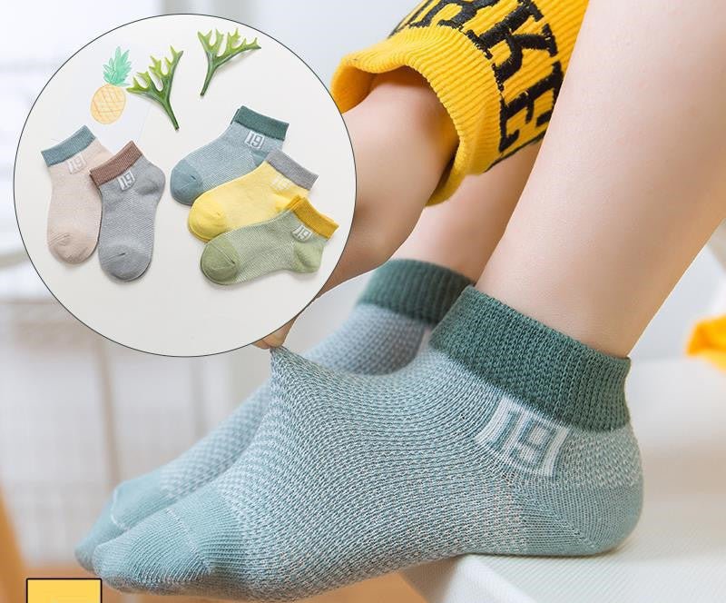 Mesh Baby Socks 5-Pack