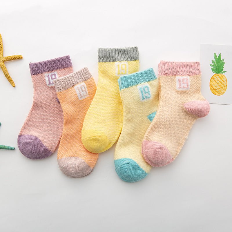 Mesh Baby Socks 5-Pack