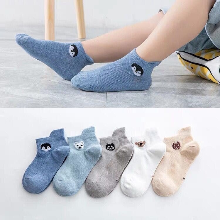 Mesh Baby Socks 5-Pack