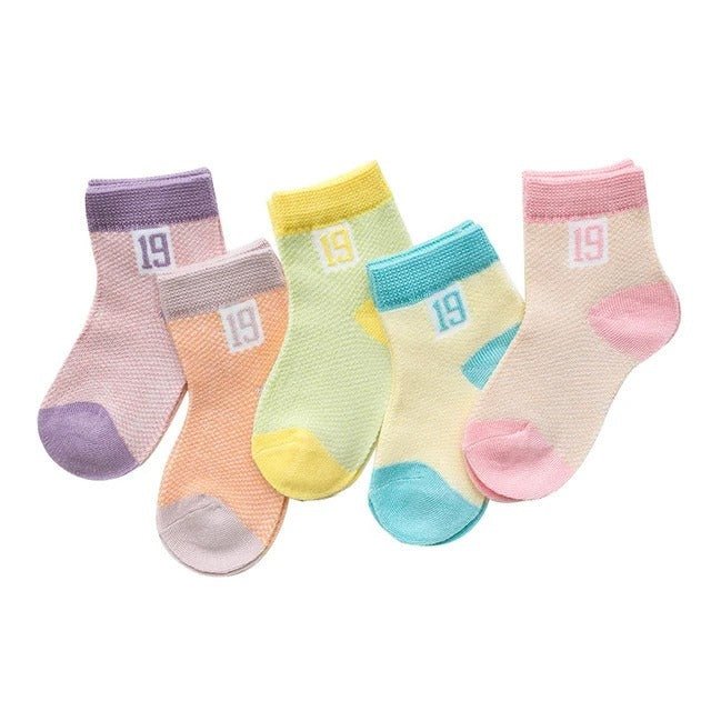 Mesh Baby Socks 5-Pack