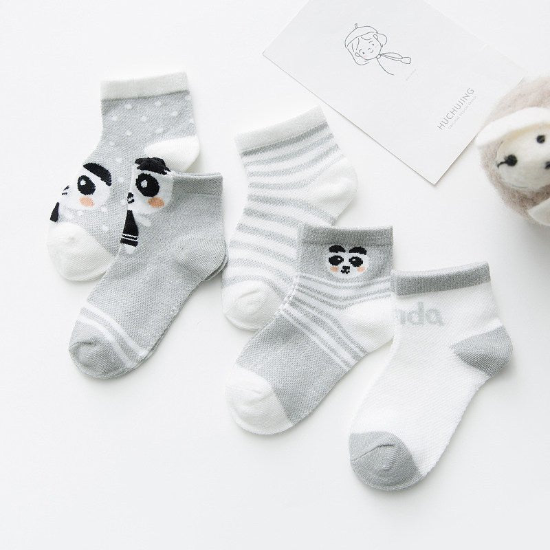 Summer Baby Socks 5-Pack