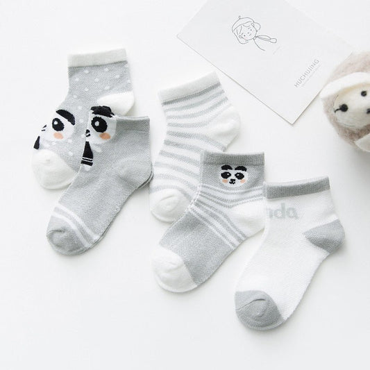 Summer Baby Socks 5-Pack