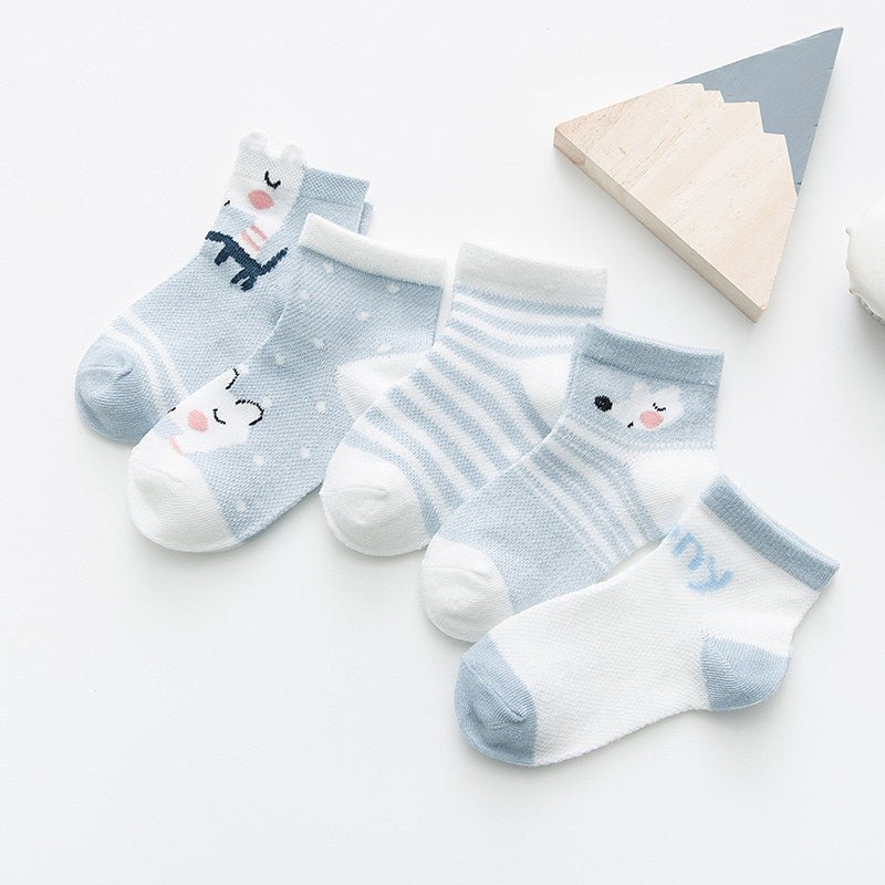 Summer Baby Socks 5-Pack