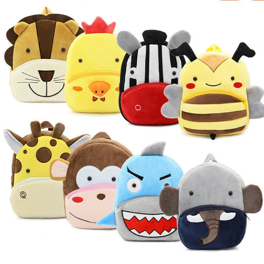 Adorable Animal Plush Backpack