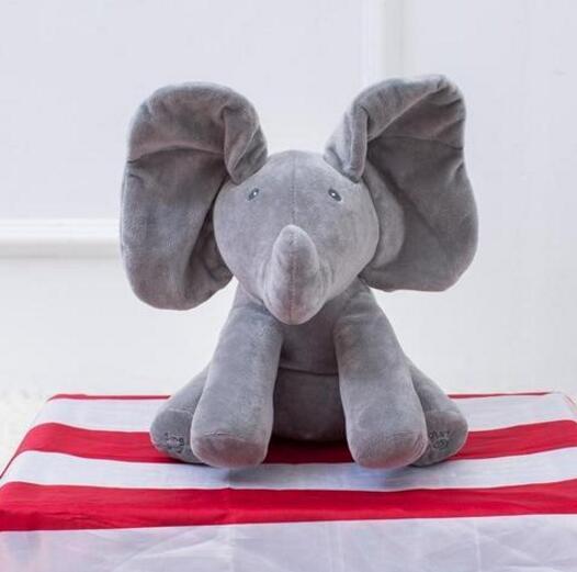 Animated Flappy Ears & Singing Plush Elephant