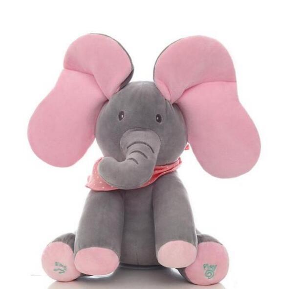 Animated Flappy Ears & Singing Plush Elephant