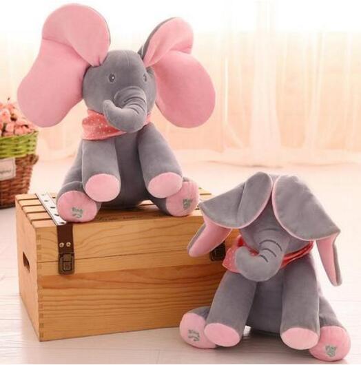 Animated Flappy Ears & Singing Plush Elephant