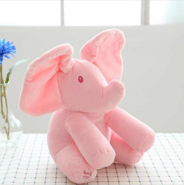 Animated Flappy Ears & Singing Plush Elephant