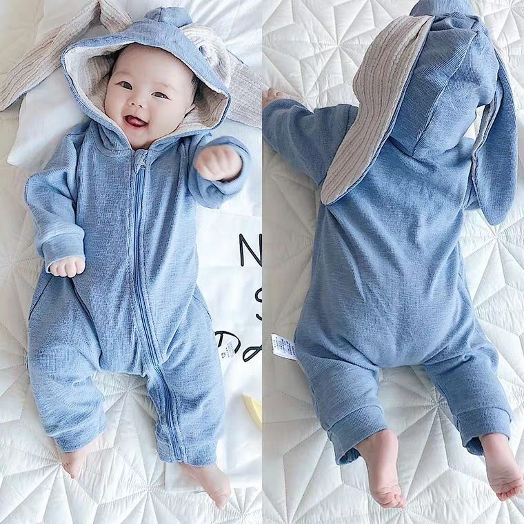 Adorable Bunny Baby Jumpsuit