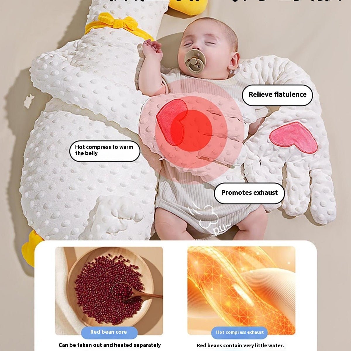 Baby Soothing Patting Pillow