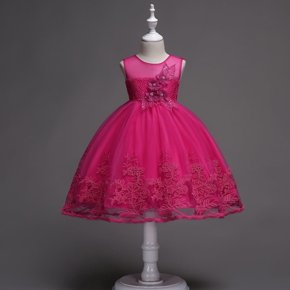 Blossom Lace Tulle Girls Dress