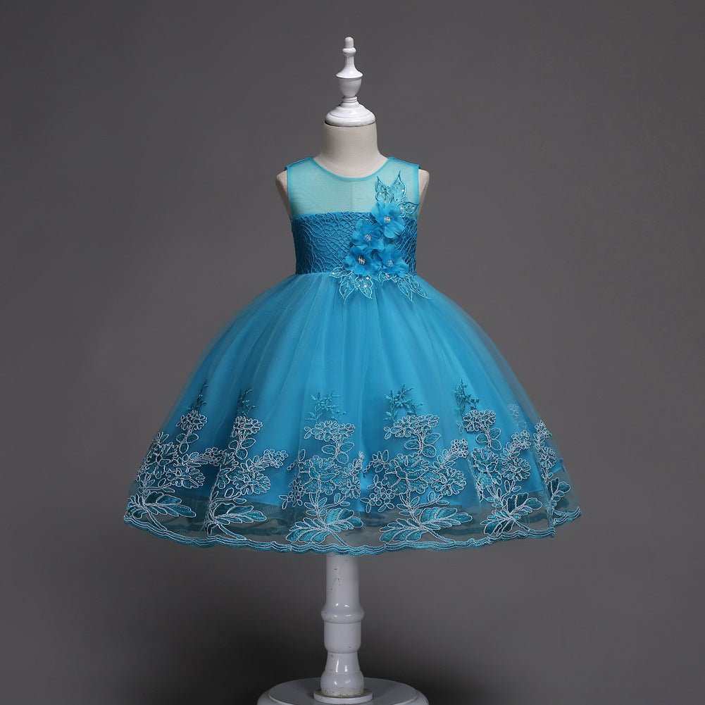 Blossom Lace Tulle Girls Dress