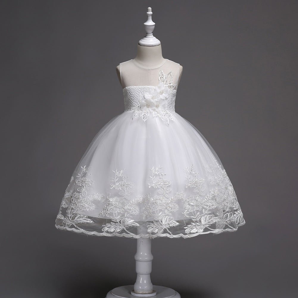 Blossom Lace Tulle Girls Dress