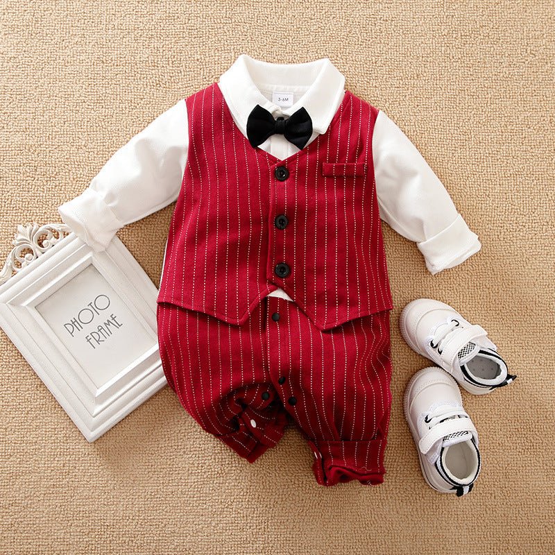 Boy's Gentleman Romper Collection