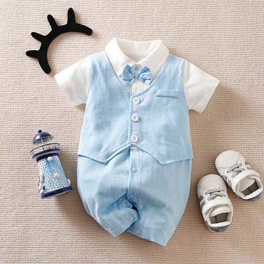 Boy's Gentleman Romper Collection