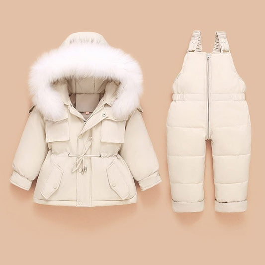 Children's 2-Piece Down Jacket Suit