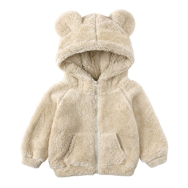 Children's Berber Fleece Bear Coat