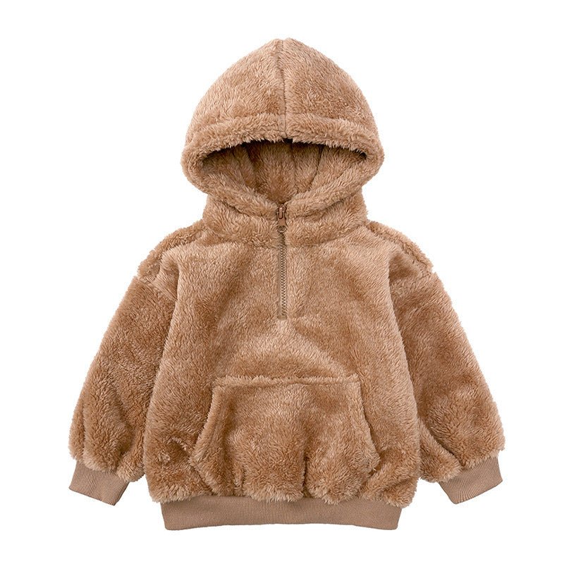 Children's Berber Fleece Bear Coat