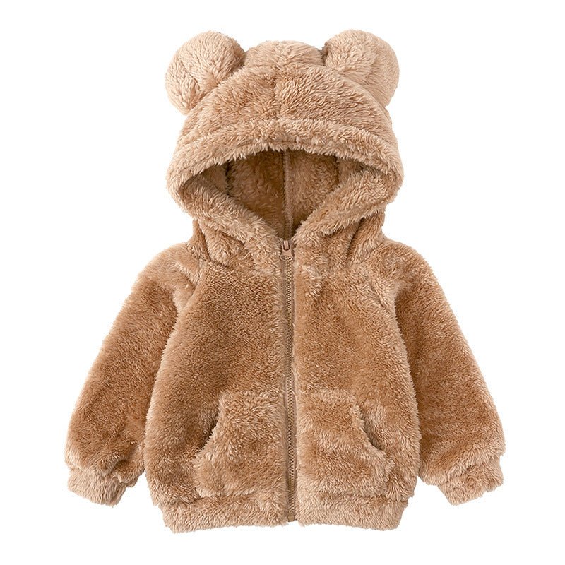 Children's Berber Fleece Bear Coat