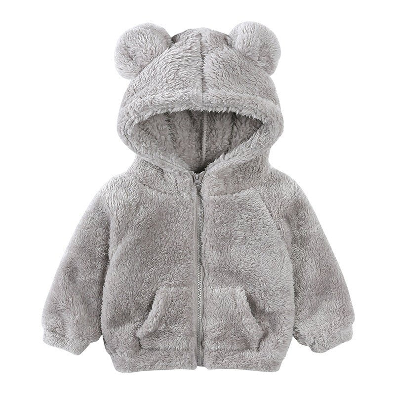 Children's Berber Fleece Bear Coat