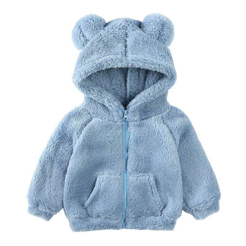 Children's Berber Fleece Bear Coat