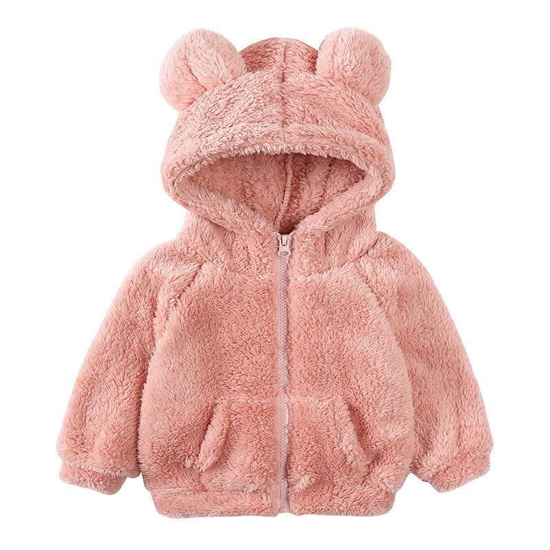 Children's Berber Fleece Bear Coat