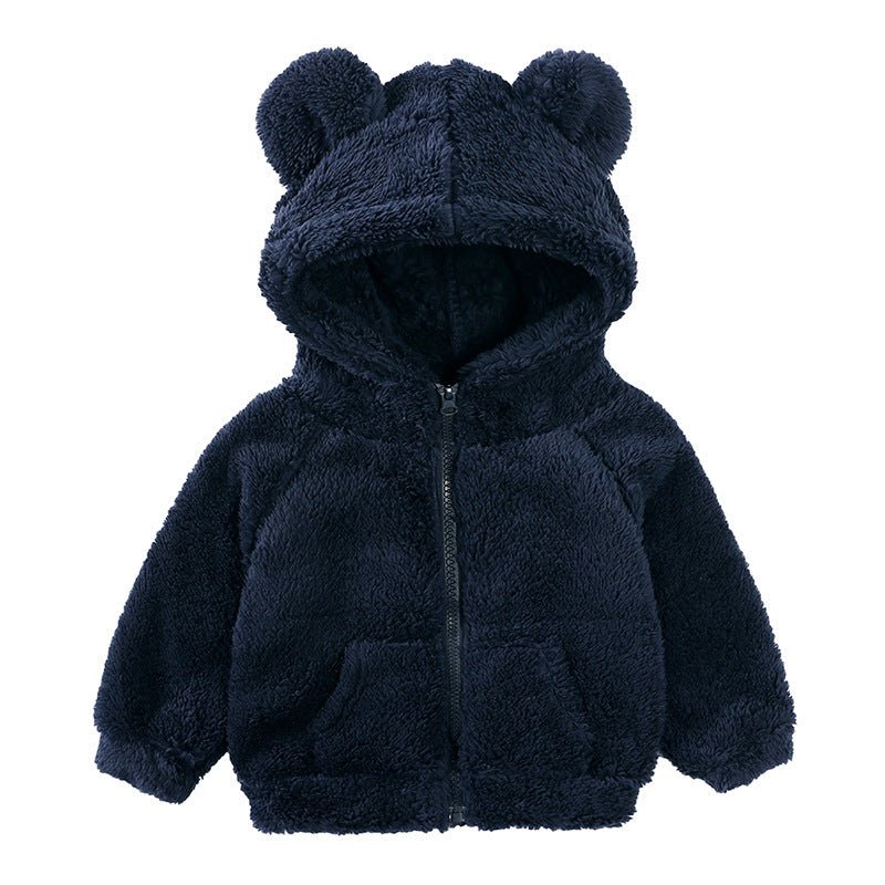 Children's Berber Fleece Bear Coat