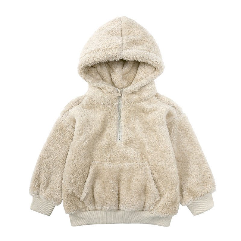 Children's Berber Fleece Bear Coat