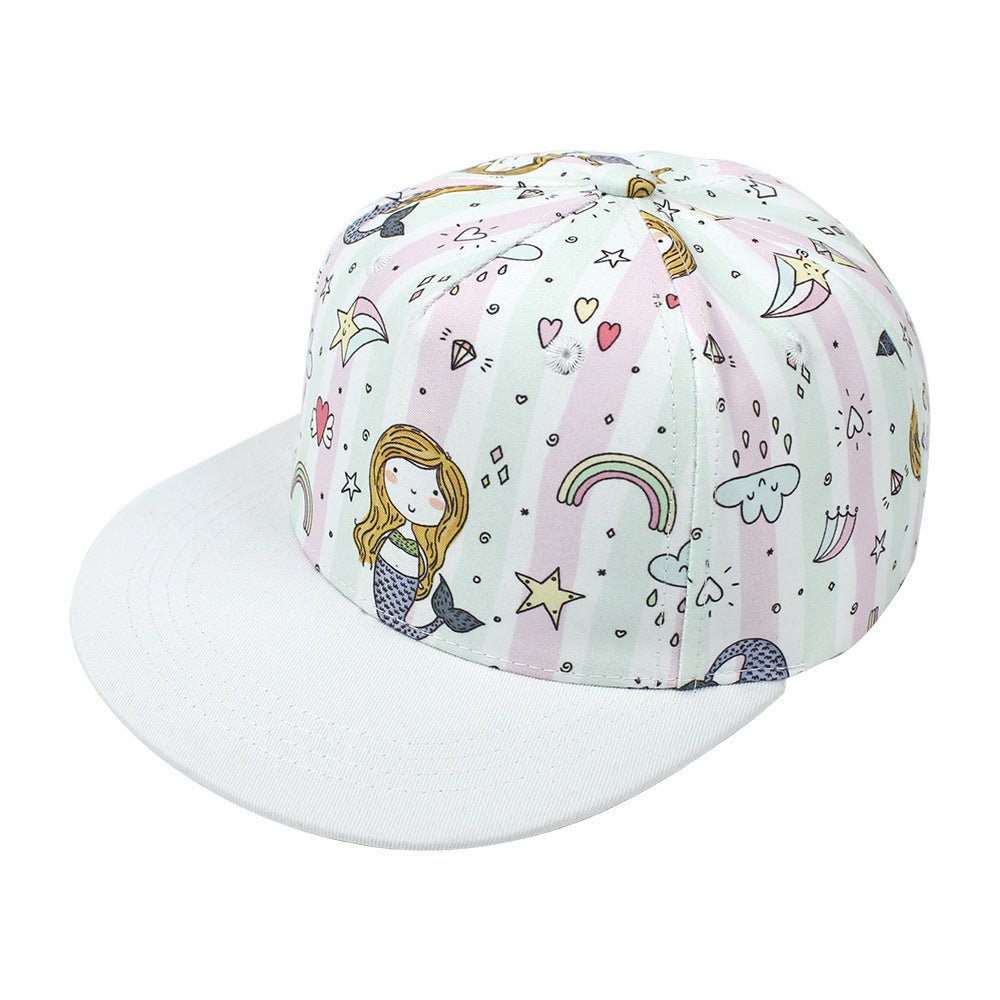 Children's Flat-Brim Baseball Cap