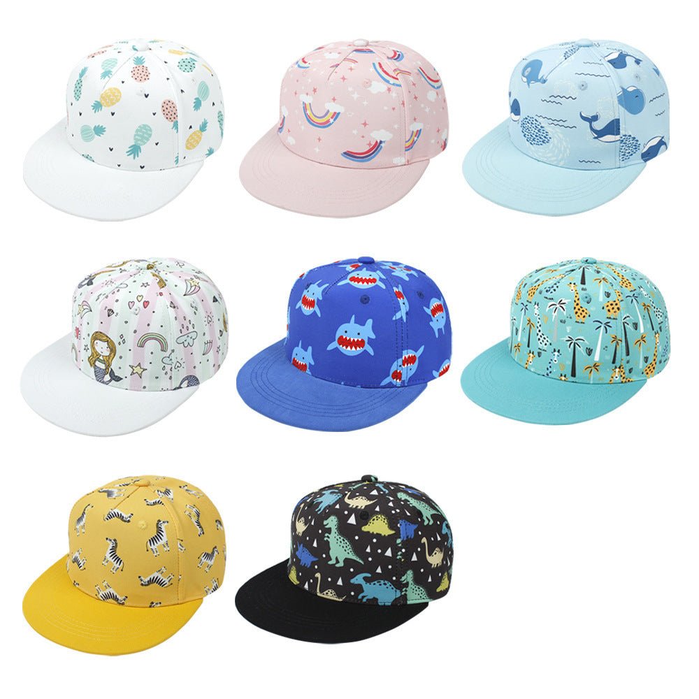 Children's Flat-Brim Baseball Cap