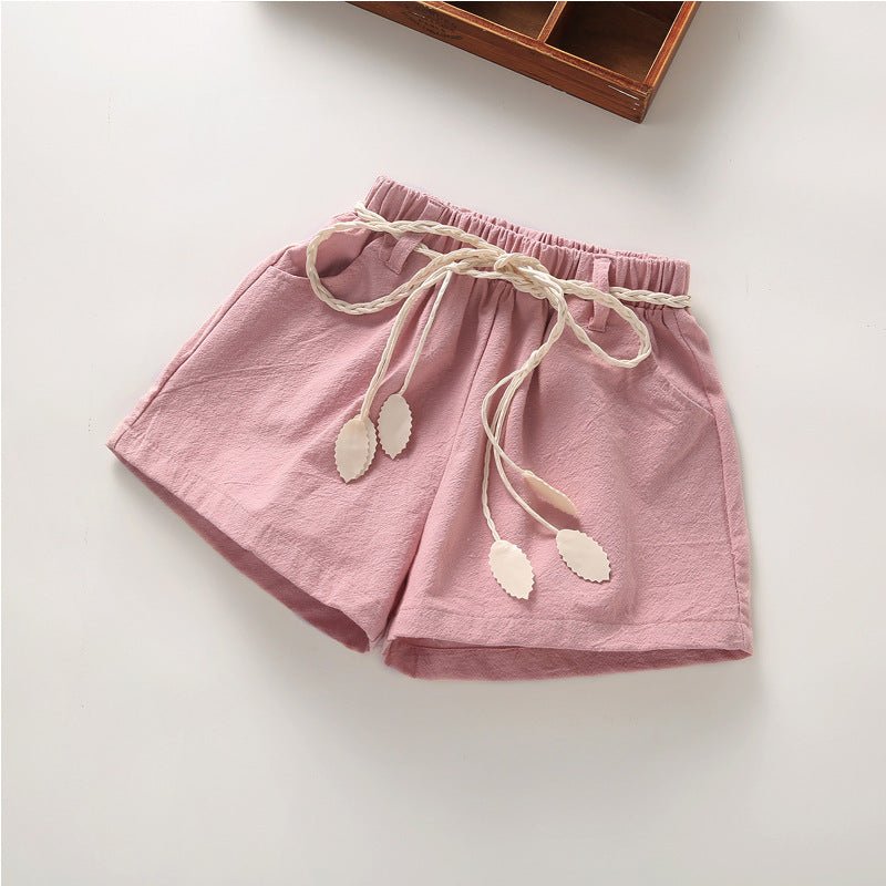 Children's Cotton-Linen Shorts