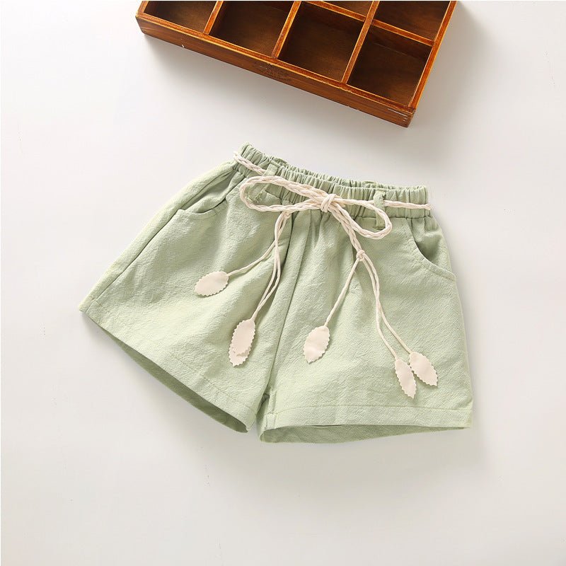 Children's Cotton-Linen Shorts