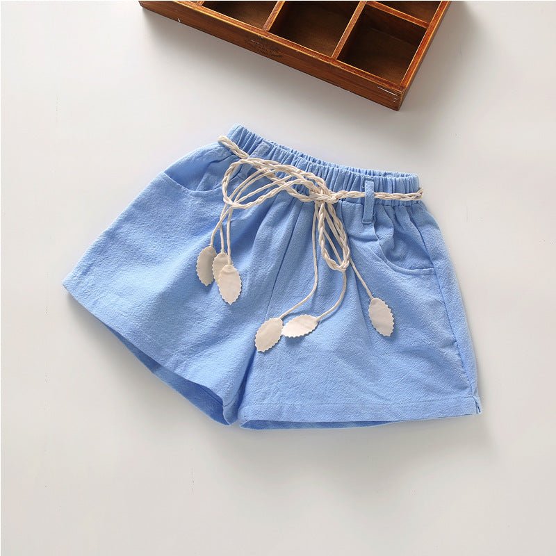 Children's Cotton-Linen Shorts