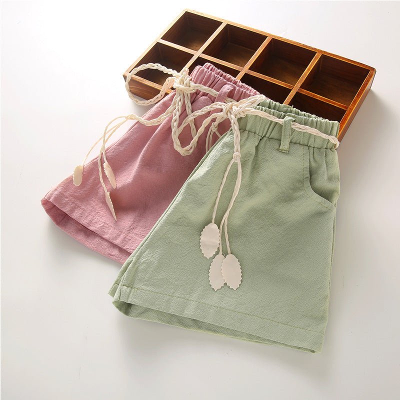 Children's Cotton-Linen Shorts