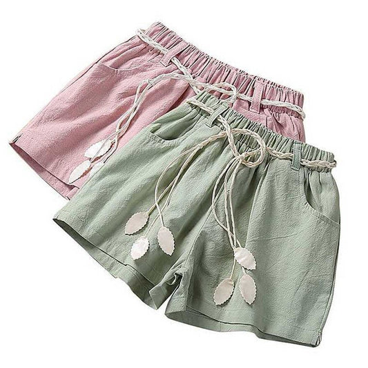 Children's Cotton-Linen Shorts