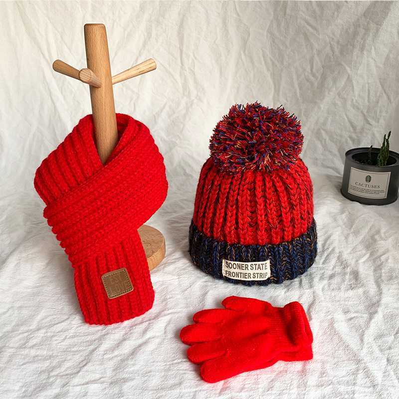 Children's Hat-Scarf-Gloves-Set in 10 Colours