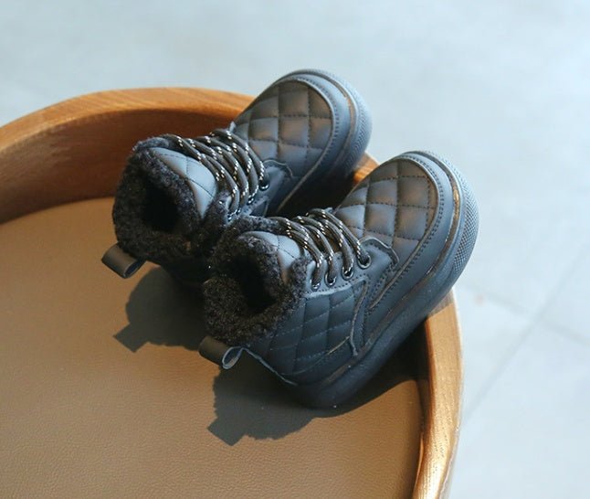 Children's Quilted Snow Boots