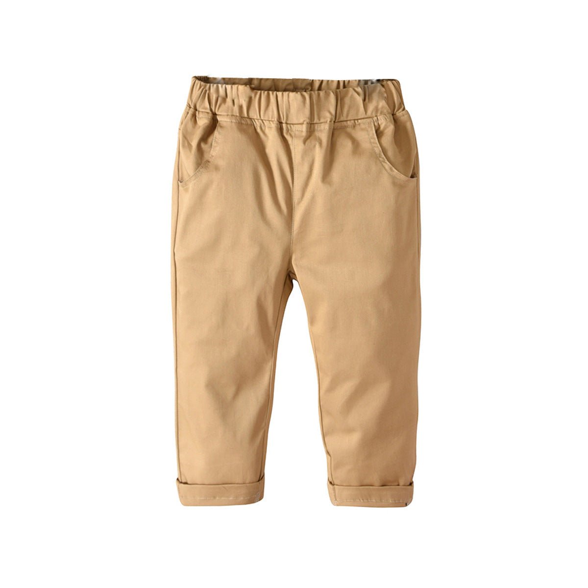 Colorful Cotton Kids' Casual Trousers