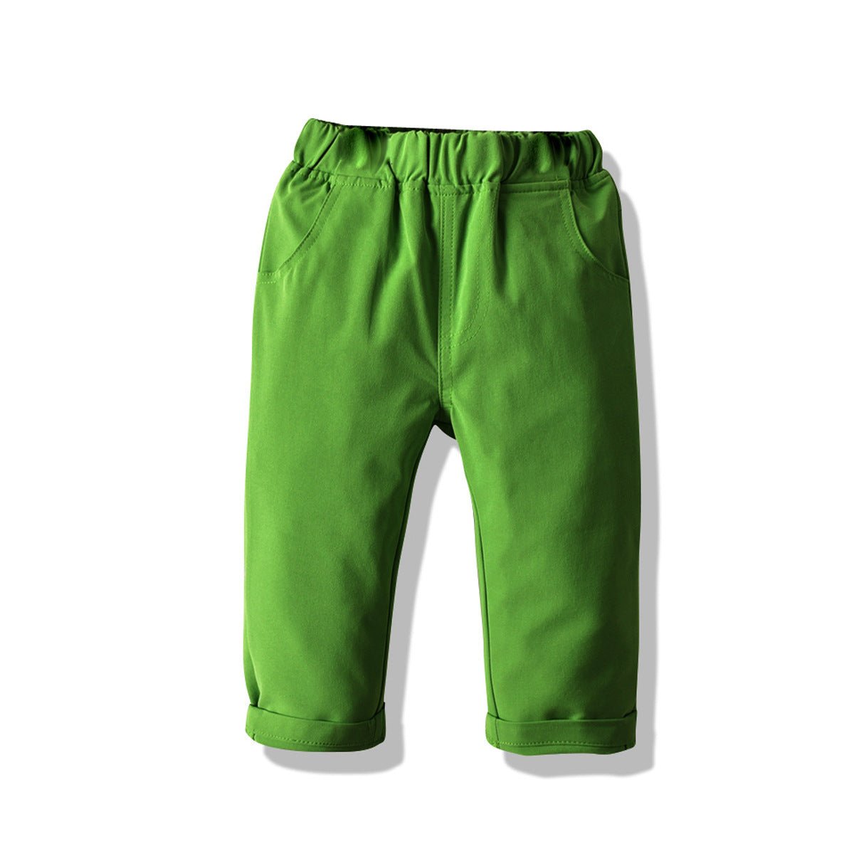 Colorful Cotton Kids' Casual Trousers