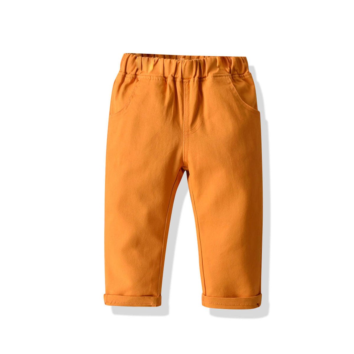 Colorful Cotton Kids' Casual Trousers