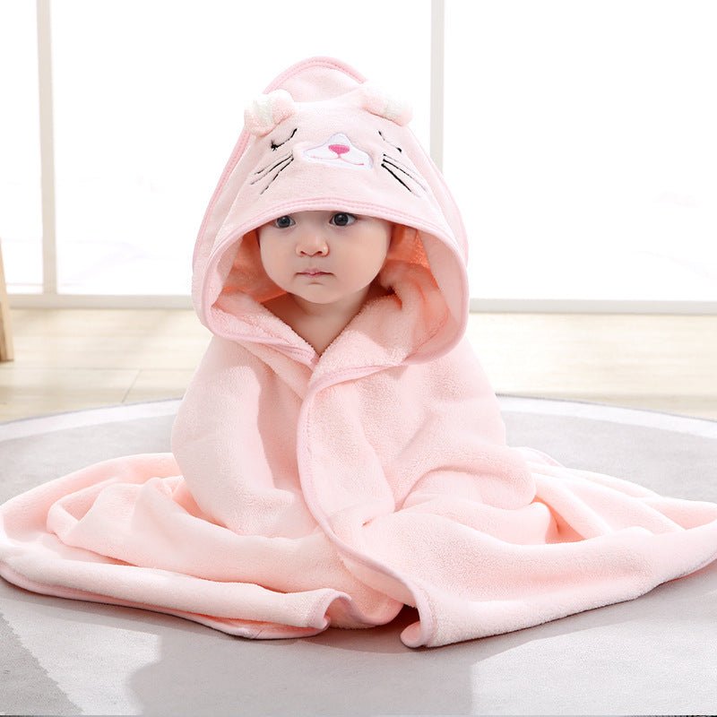 Cosy Animal Hooded Baby Bath Towel