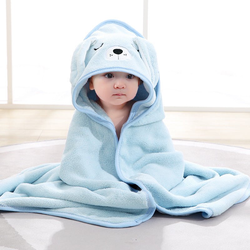 Cosy Animal Hooded Baby Bath Towel