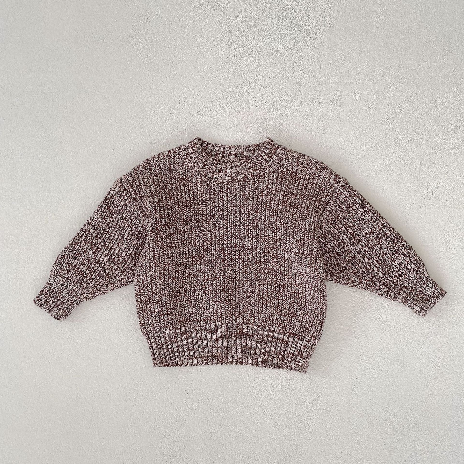 Cosy Brown Knitwear Set for Babies