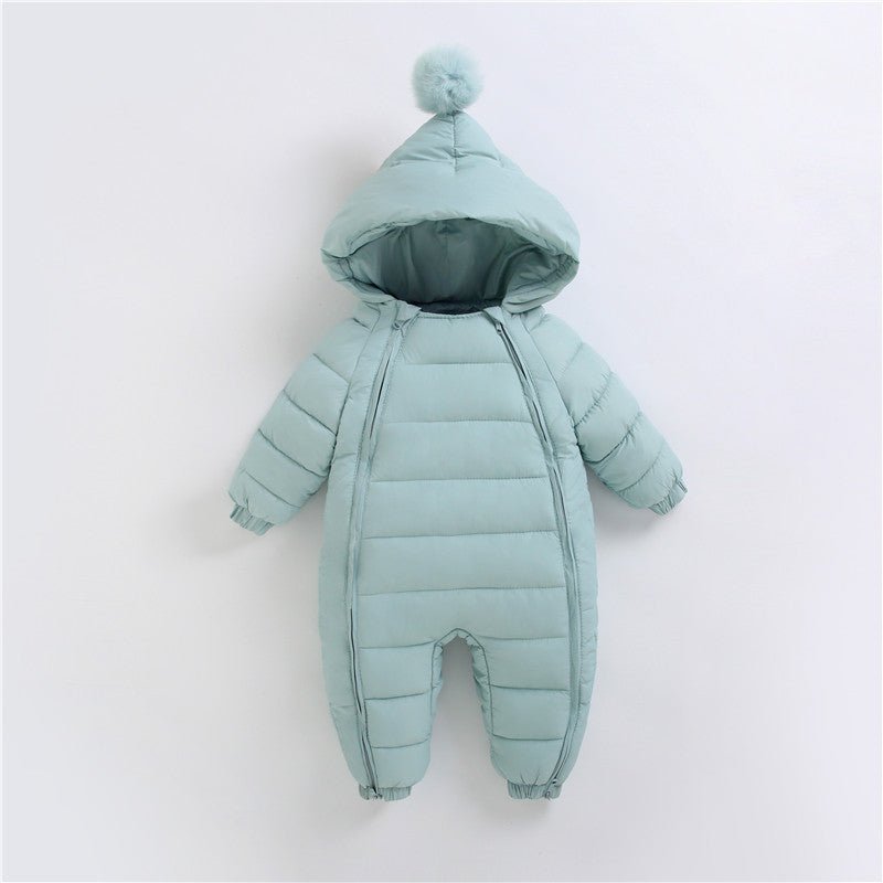 Cosy Hooded Baby Snowsuit