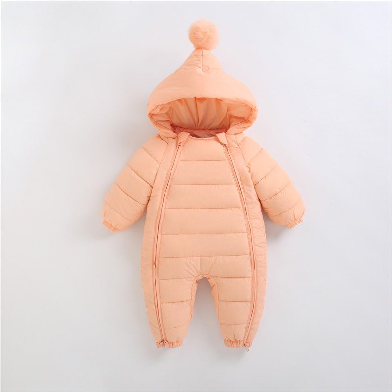 Cosy Hooded Baby Snowsuit