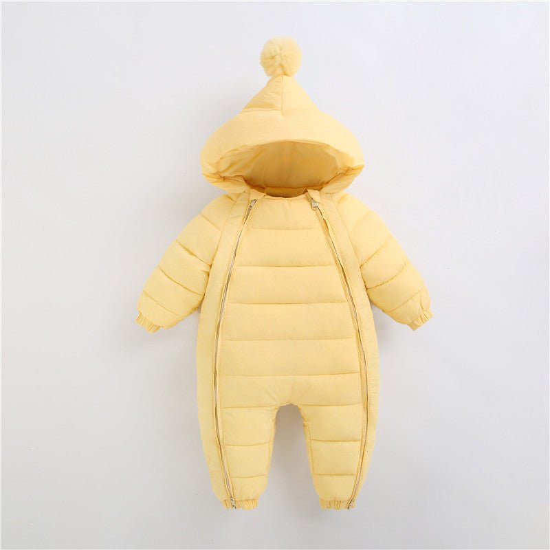 Cosy Hooded Baby Snowsuit