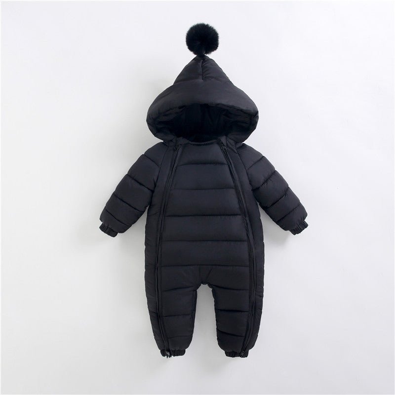 Cosy Hooded Baby Snowsuit